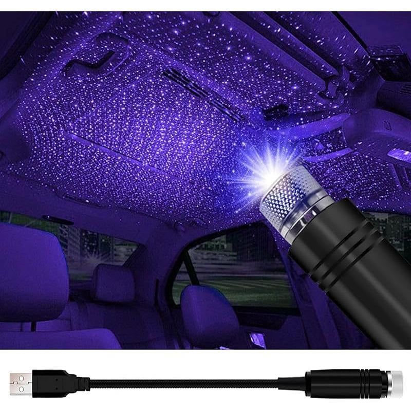 Star Projector Night Light, Car Accessories for Women and Men, Romantic Car Led Lights Interior, Adjustable Interior Car Lights Fit Car, Roof, Bedroom, Car Decor, Room Decor, Home Decor, Plug and Play