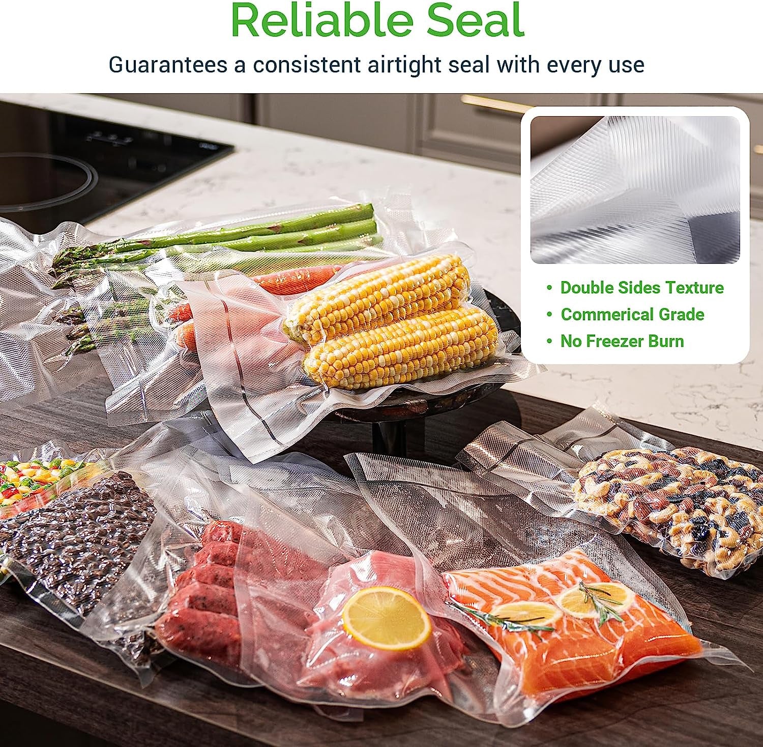 Vacuum Sealer Rolls, 2 Packs 8